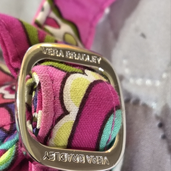 Vera Bradley Pink Swirls Crossbody Bag - Picture 7 of 7